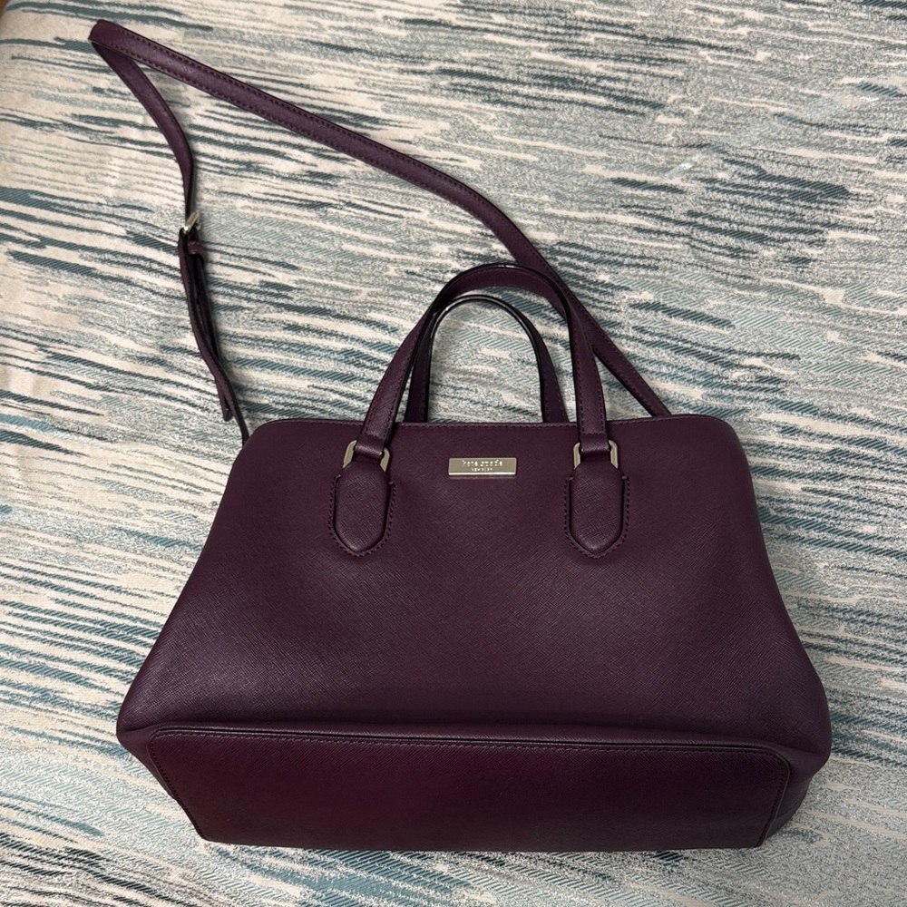 Kate Spade Deep Purple Shoulder Bag